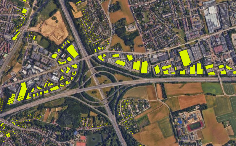 Land parcel digitization cadastral mapping - GIS Vantage Group Cadastral GIS Project