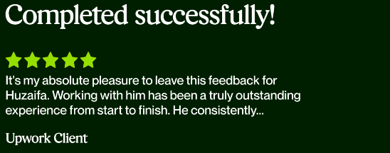 5-star client review for Upwork GIS project – GIS Vantage Group